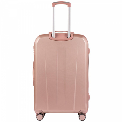 Duża walizka WINGS PDT01-L Rose Gold