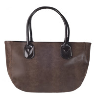 brązowy / brąz lakier