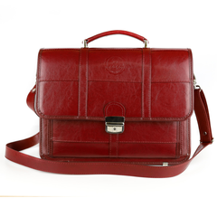 523 Teczka damska 2-komorowa-wiśnia KEMER