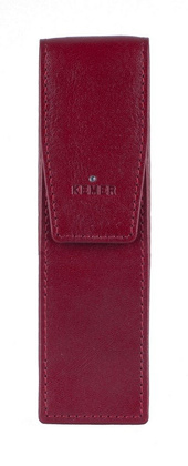 Etui na długopisy skórzane KEMER Et-1 Czerwone - min. zamówienie 20 / 50 / 100 szt.