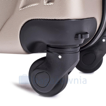 Zestaw 3 walizek WINGS 304 Złote