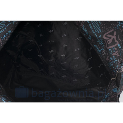 Torba podróżna podręczna PELLUCCI RGL RYANAIR S2 Czarno Niebieska