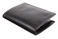 Portfel ze skóry męski KEMER VOOC PPM5 Czarny