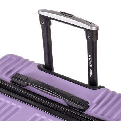 Zestaw 3 walizek WINGS TR059 L.PURPLE