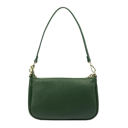 Torebka damska skórzana PELLUCCI 19-88 DOLLARO Zielona