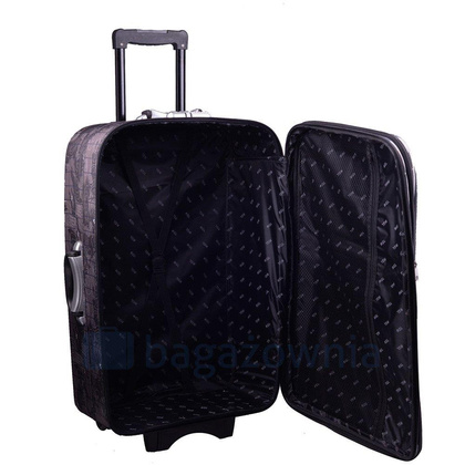 Mała kabinowa walizka PELLUCCI RGL 773 S Brązowa