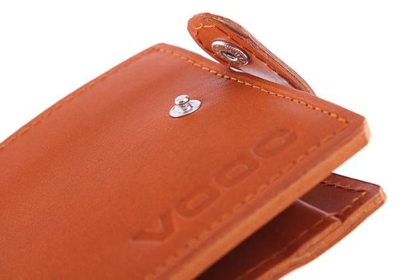 Portfel skórzany unisex KEMER VOOC Vintage P21 Naturalny