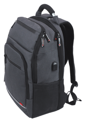 Plecak na Laptop KEMER 123815035 Szary - min. zamówienie 20 / 50 / 100 szt.