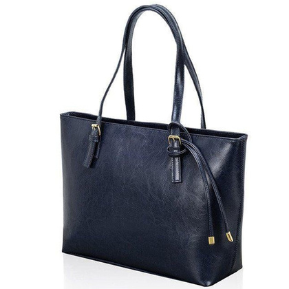 Torebka damska skórzana KEMER SOLIER LUNA Granatowa - min. zamówienie 20 / 50 / 100 szt.