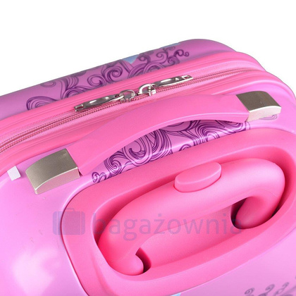 Walizka dziecięca KEMER RGL MOTYLEK Różowa
