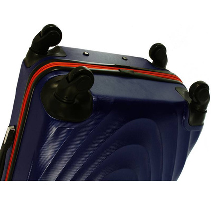 Zestaw 3 walizek PELLUCCI RGL 663 Rose red