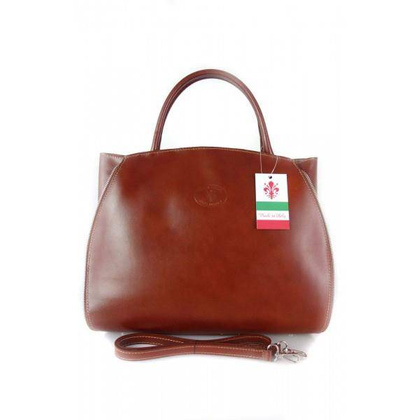 Kuferek Vera Pelle A4 teczka ,aktówka Brązowa K12M