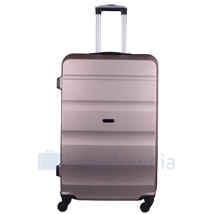 Duża walizka WINGS AT01 L Złota