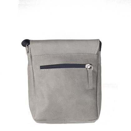 Torba skórzana KEMER S7 Ciemno szara - min. zamówienie 20 / 50 / 100 szt.