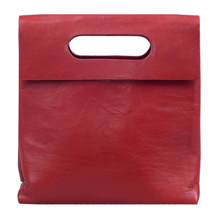 Torebka damska skórzana KEMER 174 Czerwona - min. zamówienie 20 / 50 / 100 szt.