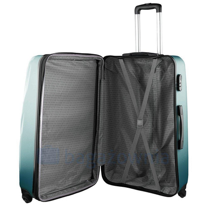 Średnia walizka WINGS 304 M Zielona