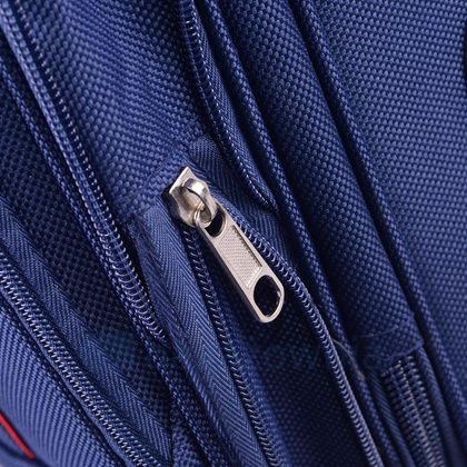 Duża walizka WINGS 1706 2K L Niebieska