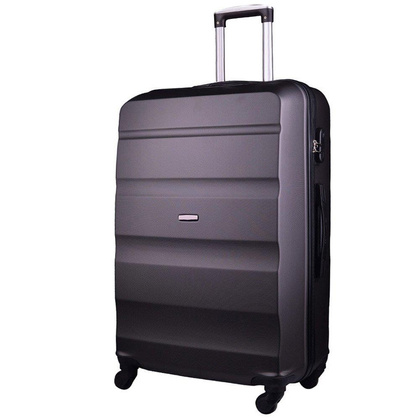 Średnia walizka WINGS AT01 M Czarny