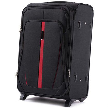 Średnia walizka WINGS 1706 2K M Czarna