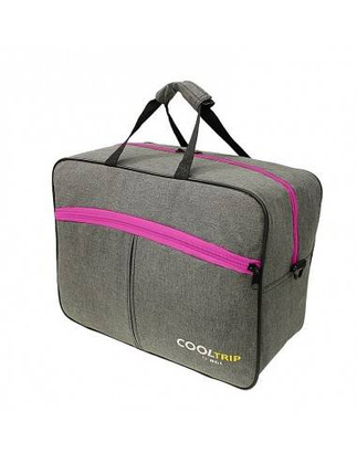 Torba podróżna podręczna PELLUCCI RGL RYANAIR 34C Szaro różowa