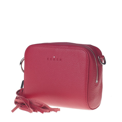 Torebka damska skórzana KEMER R264 Czerwona - min. zamówienie 20 / 50 / 100 szt.