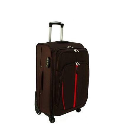 Mała kabinowa walizka PELLUCCI RGL S-020 S Bordowa