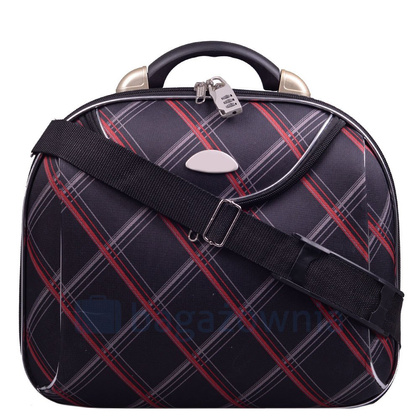 Kuferek PELLUCCI RGL WIZ AIR 773 M Czarny / Czerwony