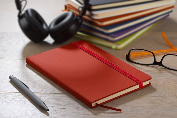 Notes VITAL A5 17545-04 Czerwony