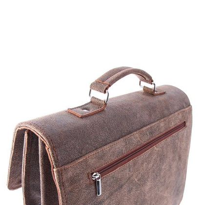 Teczka KEMER VOOC Vintage  URBAN ATS167 ciemny brąz