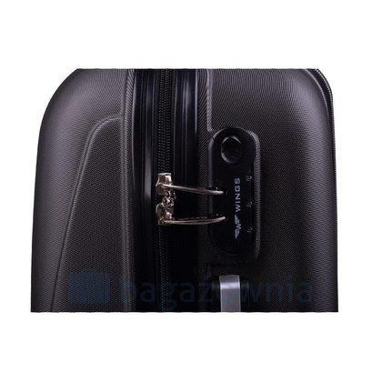 Mała kabinowa walizka WINGS 0912 S Ryanair Czarna