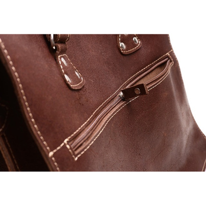 Torba aktówka skórzana KEMER VOOC TC9 Brąz