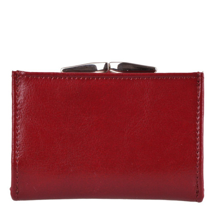 Portfel damski skórzany KEMER P24 Bordowy  - min. zamówienie 20 / 50 / 100 szt.