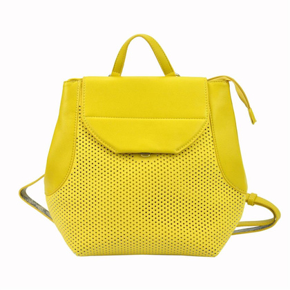 Plecaki  skóra ekologiczna beż KEMER