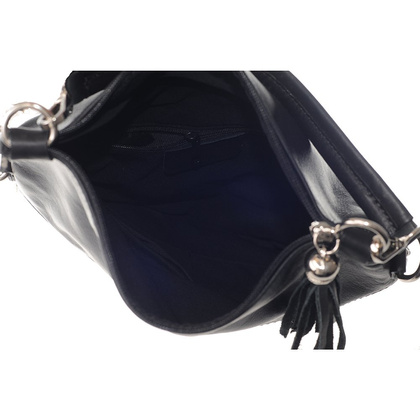 Torebka damska skórzana KEMER 675 Czarna - min. zamówienie 20 / 50 / 100 szt.