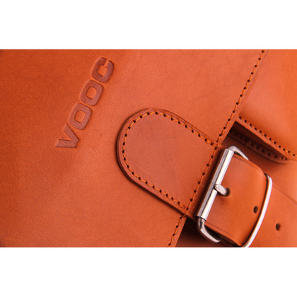 TECZKA SKÓRZANA 3W1 KEMER VOOC Vintage  P13 BEŻOWA