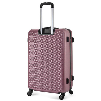 Duża walizka KEMER SOLIER 870 Różowa - min. zamówienie 20 / 50 / 100 szt.