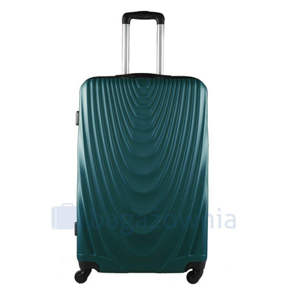 Duża walizka WINGS 304 L Zielona