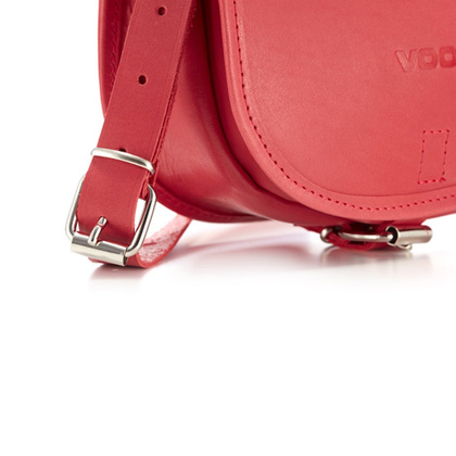 Listonoszka mała torebka KEMER VOOC Vintage P14 Koralowy