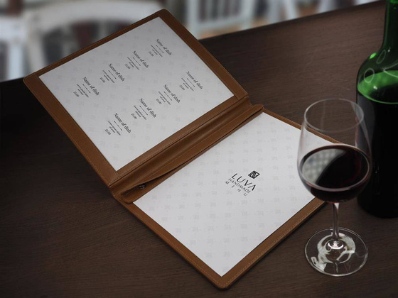 Karta menu 1054119 - min. zamówienie 20 / 50 / 100 szt.