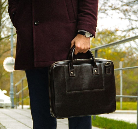 Torba na laptop 15.4" KEMER SOLIER Belfast Brązowa - min. zamówienie 20 / 50 / 100 szt.