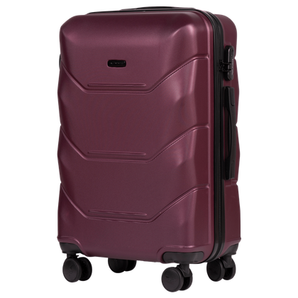 Zestaw 3 walizek WINGS 148 Bordowy