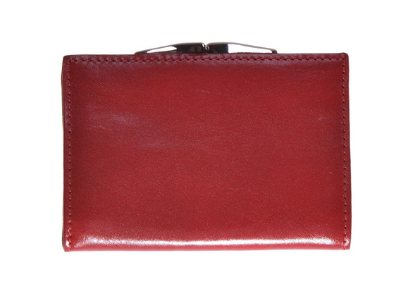 Portfel damski skórzany BELLUCCI D2 Bordowy - min. zamówienie 20 / 50 / 100 szt.