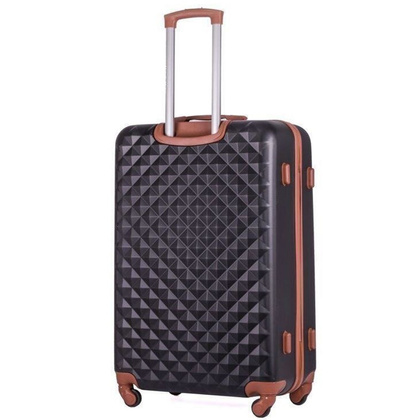 Mała kabinowa walizka KEMER SOLIER 190 Czarna - min. zamówienie 20 / 50 / 100 szt.