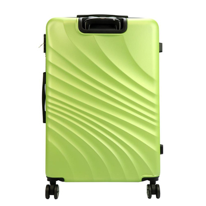 Zestaw  z trzech walizek  oraz kuferka W3002 S14/20/24/28 różowy KEMER