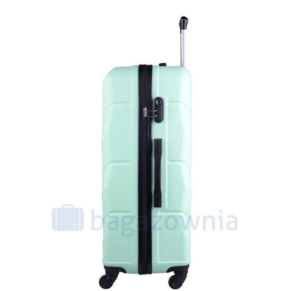 Duża walizka WINGS 147L Jasnozielona