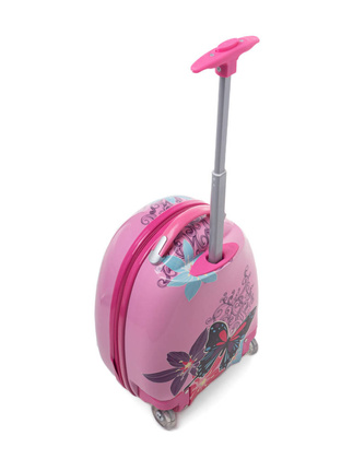 Walizka dziecięca KEMER RGL MOTYLEK Różowa