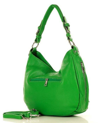 MARCO MAZZINI Miejska torebka skórzana sacco zielony prato - min. zamówienie 20 / 50 / 100 szt.