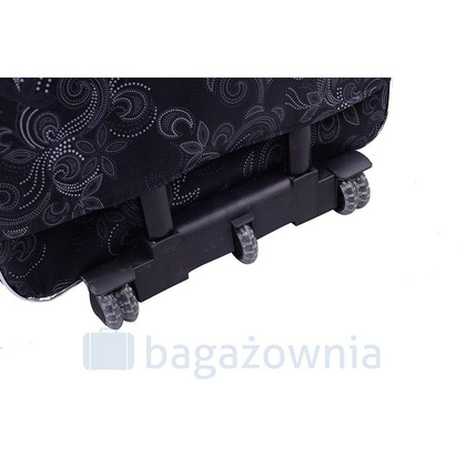 Mała kabinowa walizka PELLUCCI RGL 773 S Czarno Biała