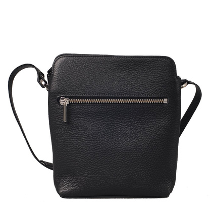 Torebka damska skórzana KEMER R 320 Czarna - min. zamówienie 20 / 50 / 100 szt.