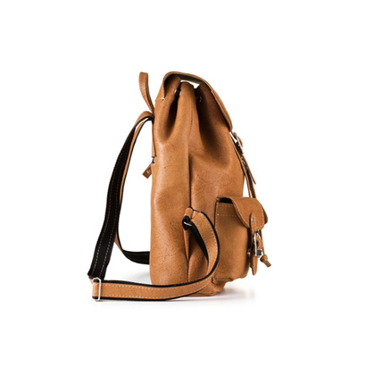 Plecak skórzany KEMER VOOC RETRO TC13 Camel